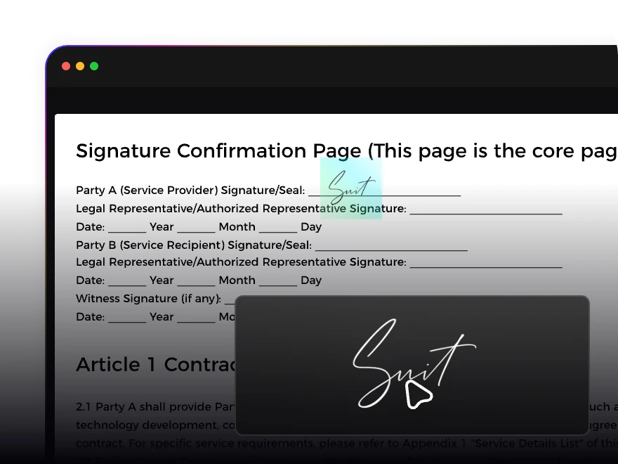 Sign PDF